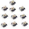 Paquete de 10 interruptores de botón izquierdo derecho para DS