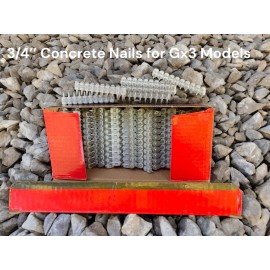 For Hilti Gx3/Gx120/Gx100 3/4’’ Concrete Nails for Hilti Gx3/Gx3/Gx100 (19mm) -Concrete PINS Gas Nailer.