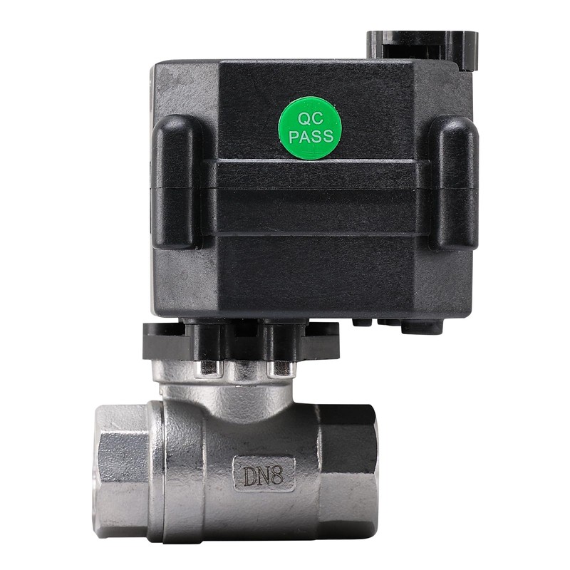 HSH-Flo 1/4 inch DN8 NPT 2 Way 12VDC 24VAC/DC Stainless