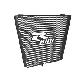 YUANQIAN Motorcycle Radiator Grille Guard Cover Compatible With GSXR 600 2006-2024 GSX R 600 2006-2024-Black