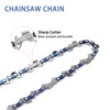 O-CONN 4 Pack 8 Inch Replacement Chainsaw/Pole Saw Chain, for