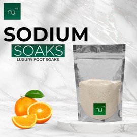 Sodium Soaks - nū119 Luxury Foot Soaks - Sweet Orange