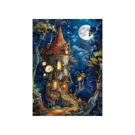 Jigsaw Puzzles for Adults 1000, Impossible Puzzle for Adults Educational Games Gifts. Challenging Puzzles, Puzzle Game for The Whole for Women, Gifts for Men, Theme:Ancient Castle