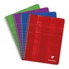 Clairefontaine 713322 Spiral notebook, 90 sheets, assorted, 1 pack