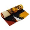 GEEZY Large Microfibre Beach Bath Towel Lightweight Sports Travel Gym