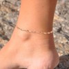 Cangall Silver Anklets for Women, 925 Sterling Silver Ankle Bracelet,