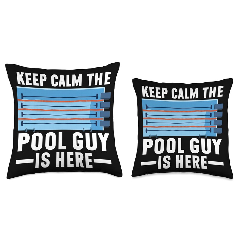 Pool Cleaner Keep Calm The Pool Guy Is Here Pool
