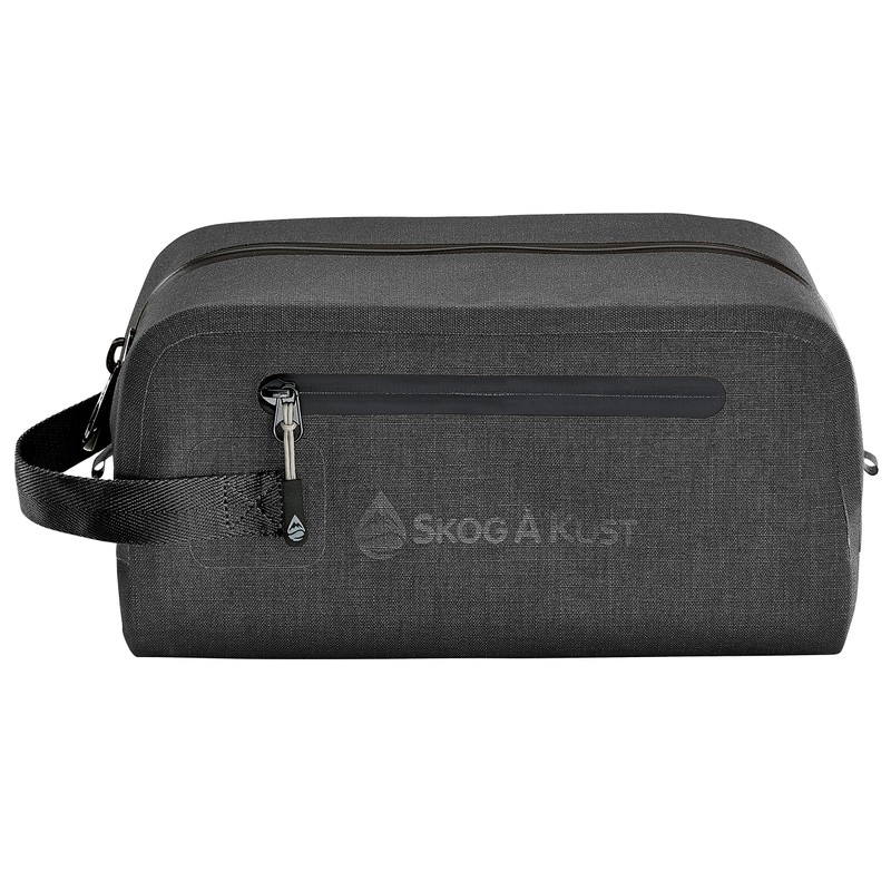 DoppSåk Waterproof & Leak-Proof Travel Toiletry Bag | Large, Black