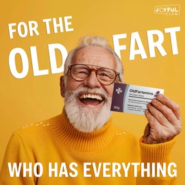 Funny Prank Pill Box with Candy, Gag Gifts for Men, 30th 40th 50th 60th 70th Birthday Gifts for Him or Her, Novelty Joke, Dad Birthday Gift for Boyfriend, Secret Santa Yankee Swap