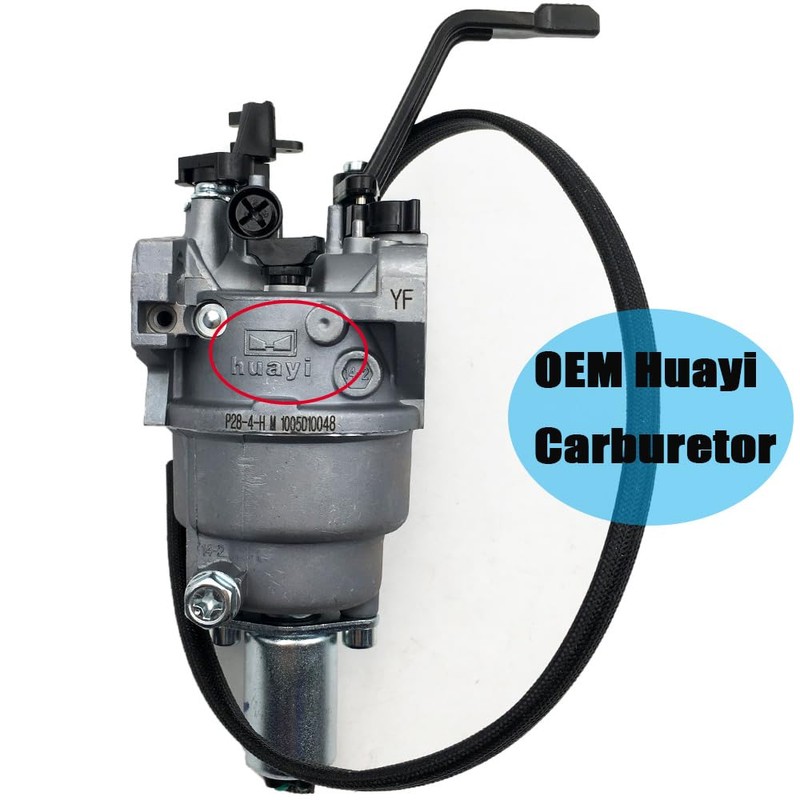 Huayi Carburetor Carb Compatible with Westinghouse WGen9500DF 9500DF Generator