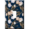 Toggle Wallplate, Single Light Switch Cover Plate - Tulip floral