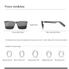 Jueyue Smart Glasses,Bluetooth Sunglasses for Men Women with Speakers,Polarized Lenses