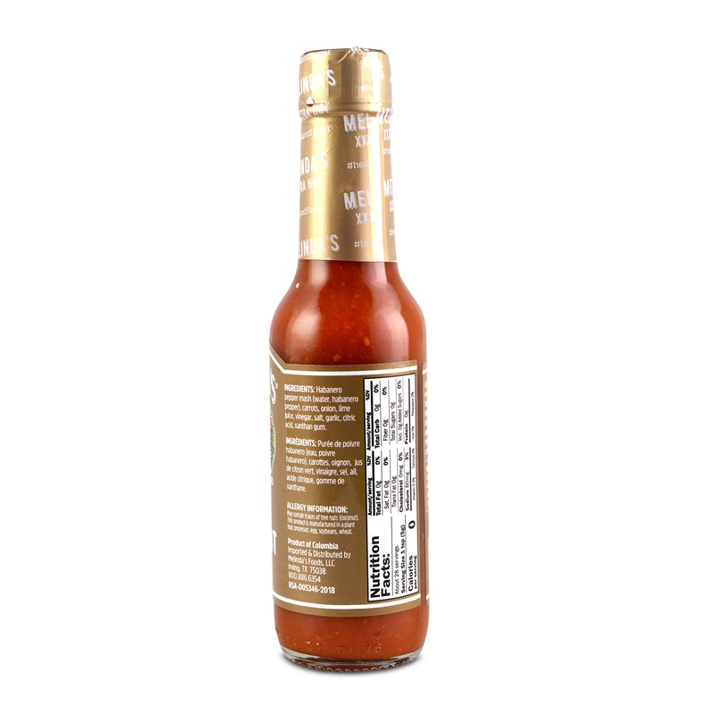 Melinda’s Original Habanero XXXtra Hot Sauce - Made with Habanero