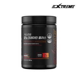Extreme (익스트림) 모노크레아틴 플러스 600g 1통(200일분) (Extreme) Monocreatine Plus 600g 1 Container (200 servings)