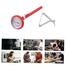 MAGICLULU 3 Sets Fryer Thermometer with Clip Practical Oven Temperature Gauge for Cooking BBQ and Heat Resistant Easy to Carry Precision Probe for Fast Accurate Readings