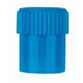 Part#418017- B1000 Blue Replacement IV Catheter Caps, Male, Luer Lock -1/Box of 100 by B. Braun Medical Inc.
