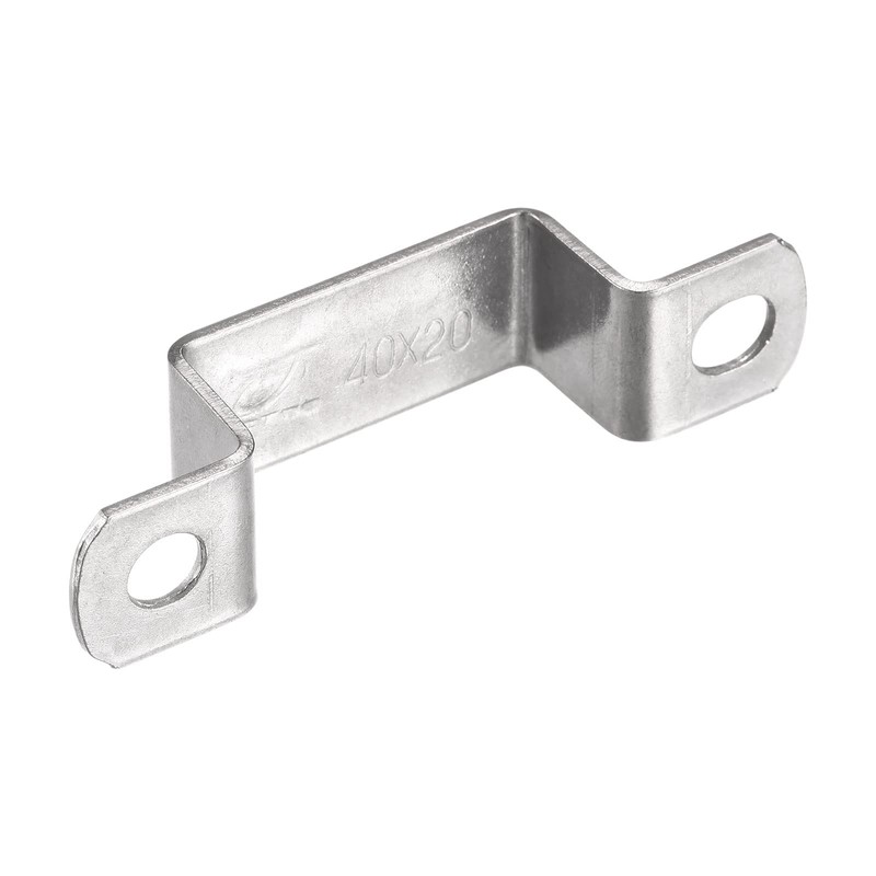 uxcell U Shaped Connector Bracket 18 x 41.5mm 304 Stainless