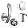 BSTKEY Set of 4 Aluminum Alloy Curtain Hooks, Decorative Wall