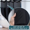 Conbo Mio No Hook Shower Curtain with Snap in Liner
