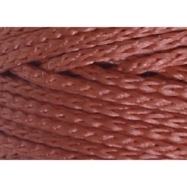 Lukche 1.5-2mm Polyester Macrame Cord 3 Skein (3x153 Yards) 100% Polypropylene Premium Macrame Rope, Yarn Crochet Macrame Bag Craft for Wall Hangers, Bags, Bottom Plates, Carpets (3 Cooked Quince)