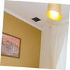 OSALADI Exterior Wall Vent Cover Metal Louvered Grille for Attic