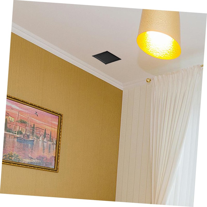 OSALADI Exterior Wall Vent Cover Metal Louvered Grille for Attic