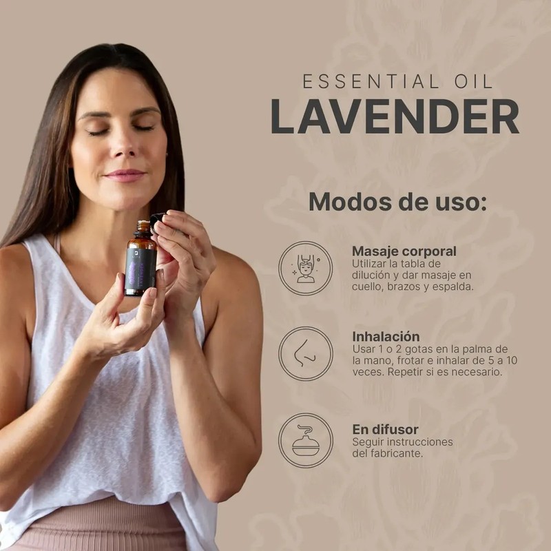 Aceite Esencial 100 Puro Y Natural De 50ml, B Life.
