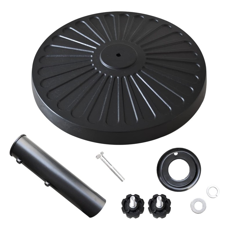 EliteShade USA Umbrella Base Stand Market Patio Outdoor Heavy Duty
