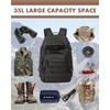 Tactical Laptop Backpack Military Backpack for Men Black Tactical Bag