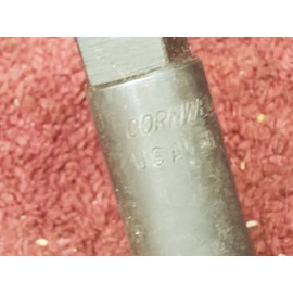 Cornwell Vintage Cornwell Power Hex 1/2" Socket Adapter Black Input Driver D-314-5, NOS