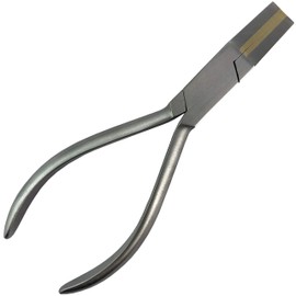 BRASS LINED SOFT JAW FLAT NOSE PLIERS : Quality Forming Holding Bending Jaws Pliers (115)