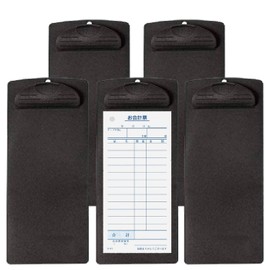 S.fields.inc Ticket Holder, Ticket Clipboard, File Clip, Ticket Binder, Restaurant, Accounting Board (Set of 5)