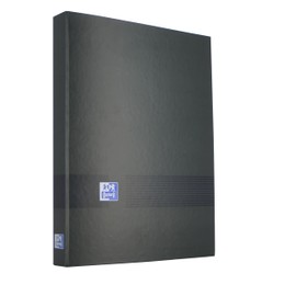 Oxford, 4 Ring Binder A4+, Extra Cover, Spine 40 mm, Black