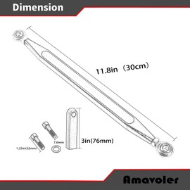 amavoler Shift Linkage Compatible for Harley Softail Dyna Street Glide Touring Road King 1980-2021