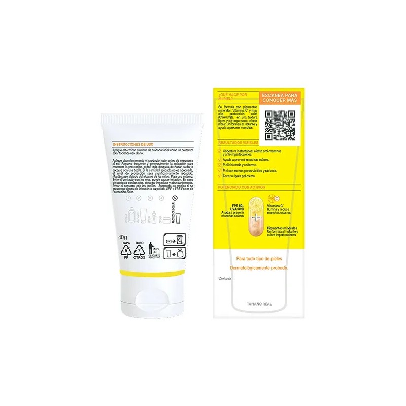 Garnier Super UV Toque Seco FPS 50 Protector Solar Efecto
