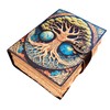 Tree of Life Leather Journal, Large 400 Pages Grimoire Spell