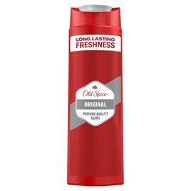 Old Spice Original 3-in-1 Shower Gel for Hair, Face and Body 400 ml, Long-Lasting Freshness, Perfume Quality, Deep Cleansing