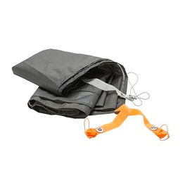 Big Agnes Footprint for Tiger Wall UL Ultralight Tent, Asphalt, 1 Person