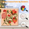 HEIBAGO Framed Paint by Numbers for Audlts Beginners, 4 Pack