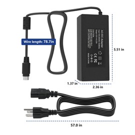 12V 8.33A 4-Pin Power Adapter Charger for Synology Disk Station 4-Bay DS918+DS412 DS418 DS420+DS423+DS720+ DS712 DS920+DS923+DS916+Network Storage NAS Server Power Supply Charging Cable Replacements