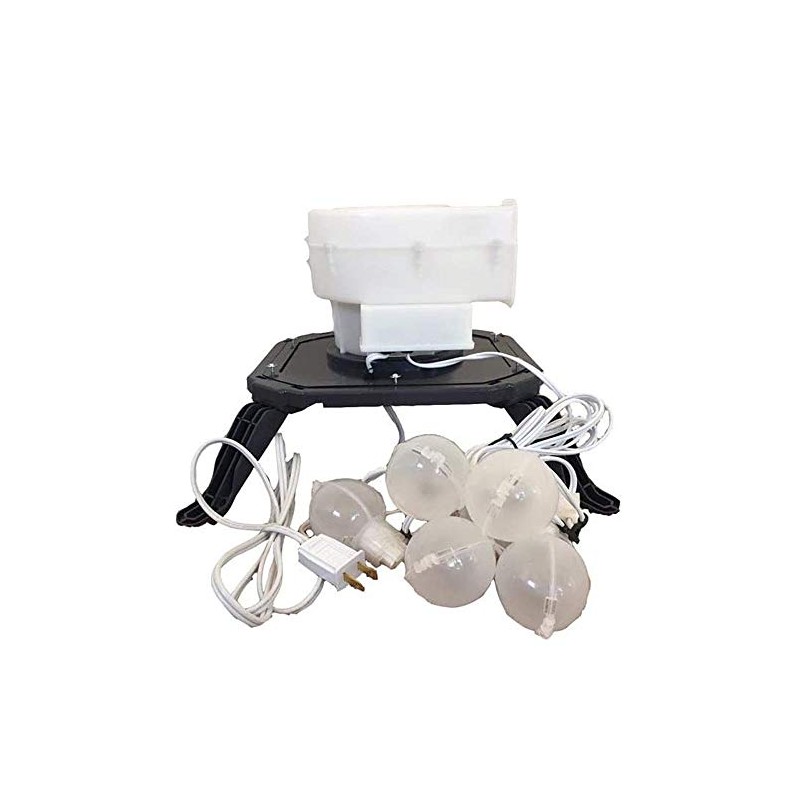 AIR CHARACTERS Replacement YEF-200 Fan with Base and Lights for