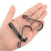 ITROLLE 10PCS Black Heavy Duty Hooks Pot Rack Hooks Wire