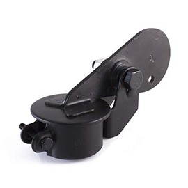 2 Inch Tractor Exhaust Silencer Weather Flap Rain Cap Muffler Cover 2" - Black