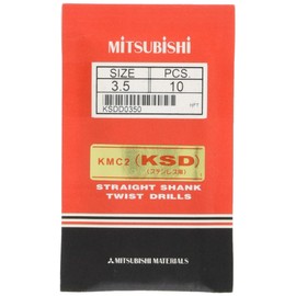 Mitsubishi Materials KSDD0350 High Speed Drill for Stainless Steel [Pack of 10]