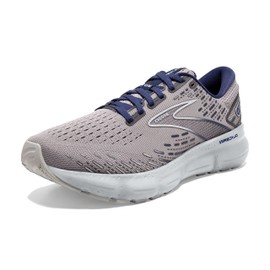 Brooks Men's Glycerin 20 Neutral Running Shoe - Alloy/Grey/Blue Depths - 9 Medium
