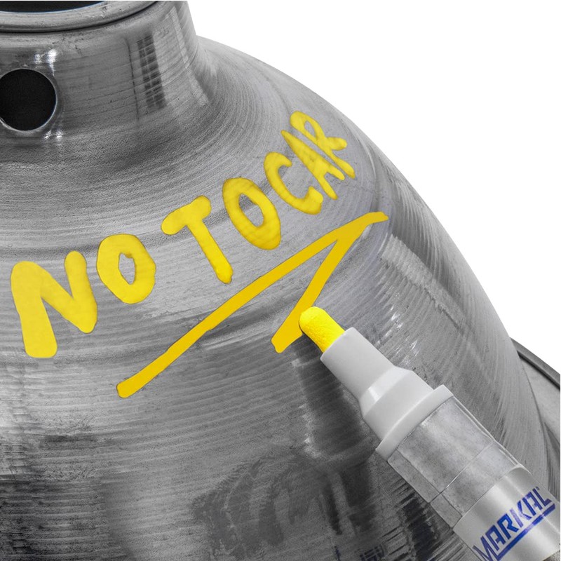 LACO Markal 96961 Proline HP Industrial Marker, Yellow