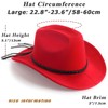 DRESHOW Cowboy Hat for Men Women Classic Western Wide Brim