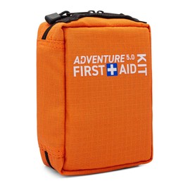 Adventure 5.0 First Aid Kit, Water Repellant Shell – First Aid Kit for Camping, Hiking, Outdoor Sports, Adventure, Travel, Biking – 130 Piece Adventure Essentials Kit