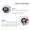 3-Pack Sealing Gaskets Replacement Parts Fits for NutriBullet Blenders 600w/900w