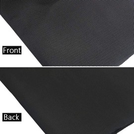 Speaker Grill Cloth Stereo Mesh Fabric for Speaker Repair, Black - 55 x 20 in / 140 x 50 cm